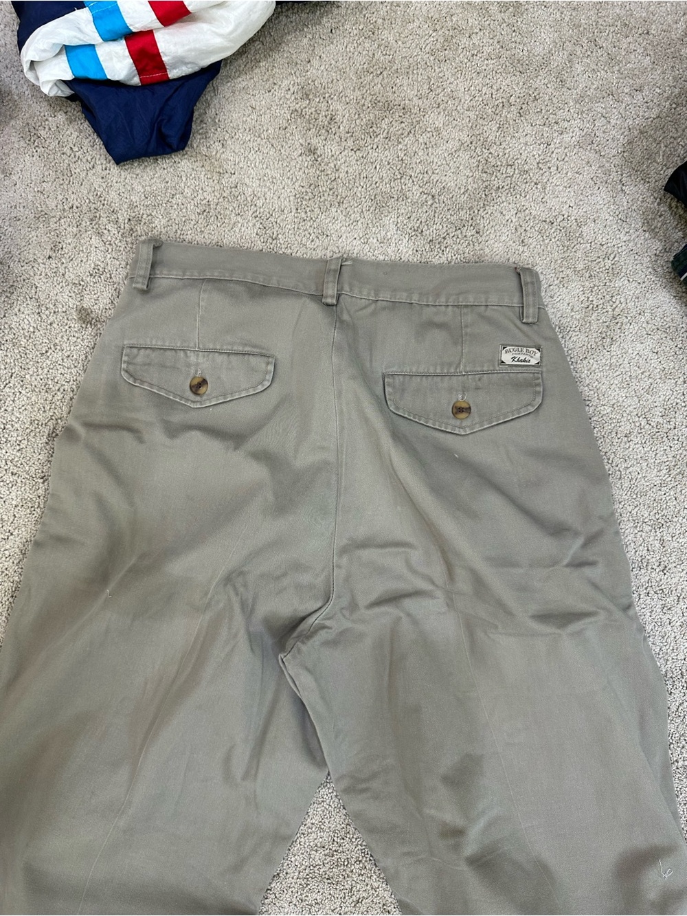 Vintage Khaki Men’s Pants - Brand